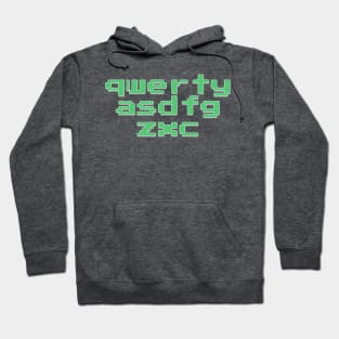 Qwerty asdfg zxc Hoodie